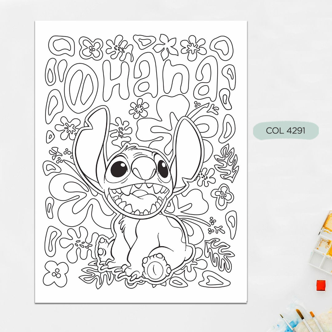 Stitch para pintar