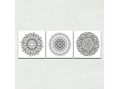 Set de 3 mandalas (3)