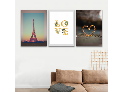 Love Paris x 3
