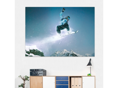 Salto de snowboard
