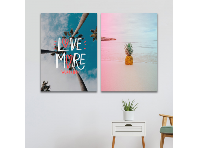 Love more anana en la playa