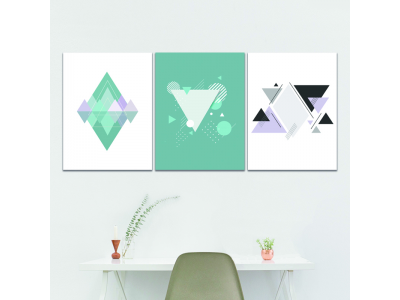 Set nordico juego de triangulos x 3