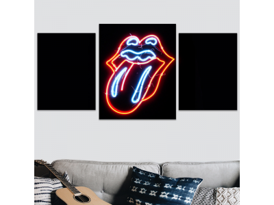 The Rolling Stones neon