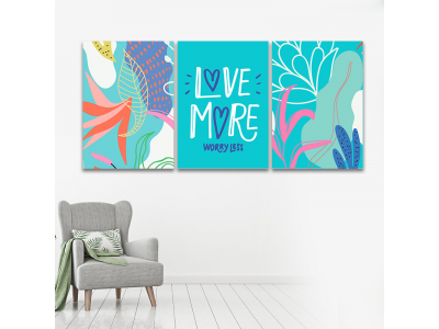 Love more fondo del mar x 3