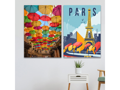Paris en colores x 2