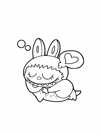 Labubu dormido