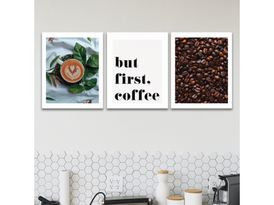 Set first coffee x 3