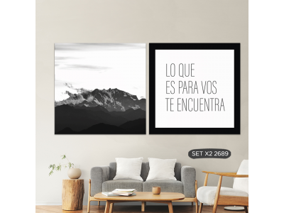 Lo que es para vos