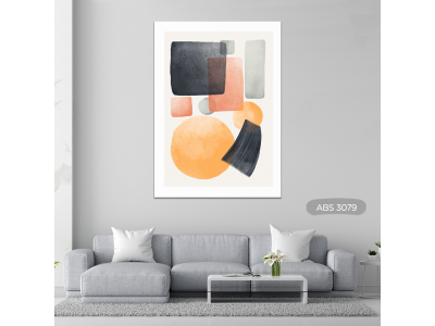 Abstracto formas acuareladas