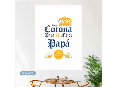 Una corona para papá