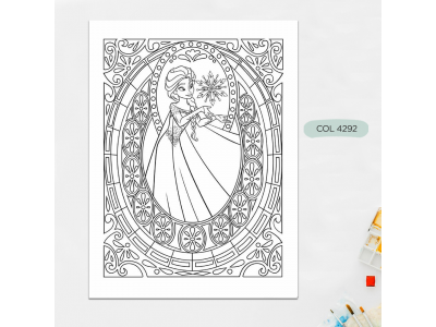 Frozen para pintar