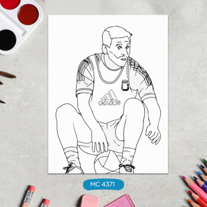 Messi 7 para pintar