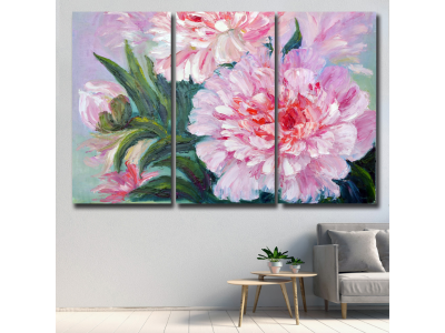 Peonias pintadas