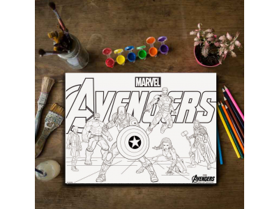 Avengers para pintar