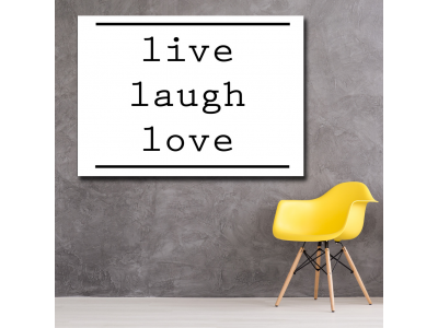 Live love laugh a maquina
