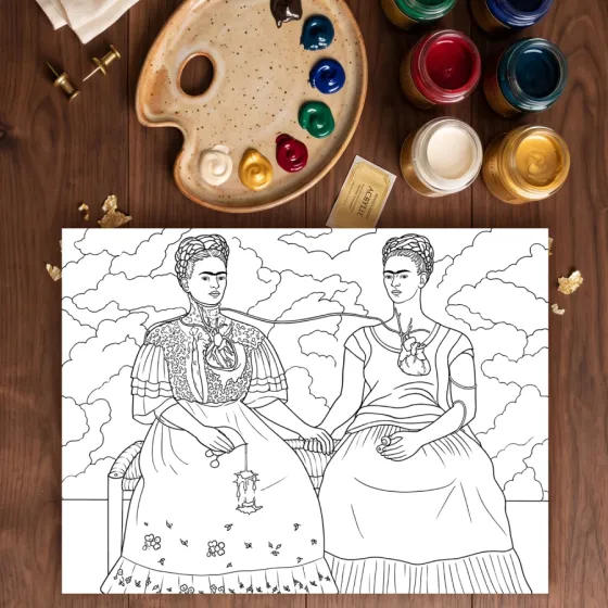 Las dos Fridas - Frida Khalo