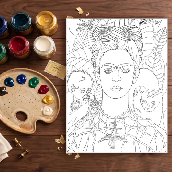 Autorretrato - Frida Kahlo
