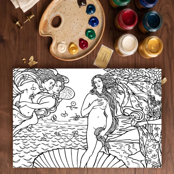 Nacimiento de Venus - Sandro Boticelli