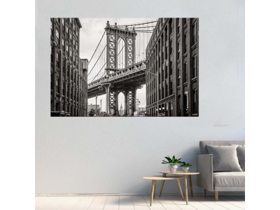 Puente de Manhattan en gris 1