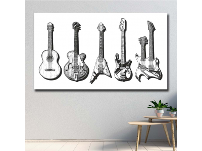 Diferentes guitarras