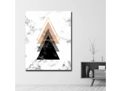 Triangulos fondo marmol 1