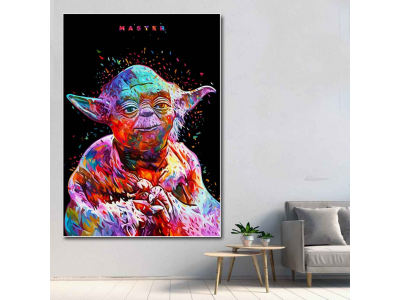 Yoda multicolor Star wars