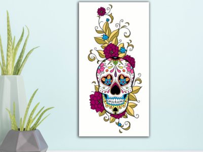 Calavera payaso