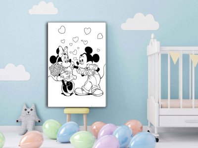Mickey & Minnie enamorados