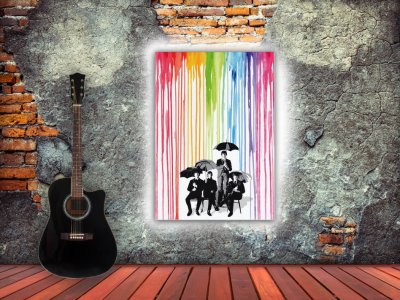 The Beatles lluvia de colores