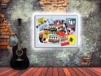 The Beatles collage