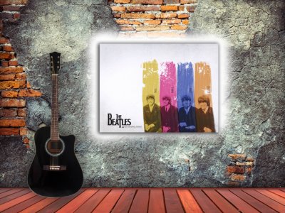 The Beatles en pinceladas