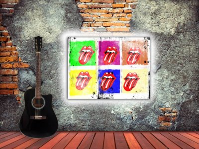 The Rolling Stones lenguas