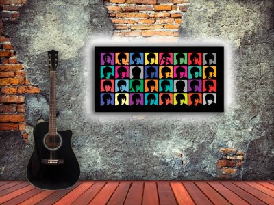 The Beatles muticolor