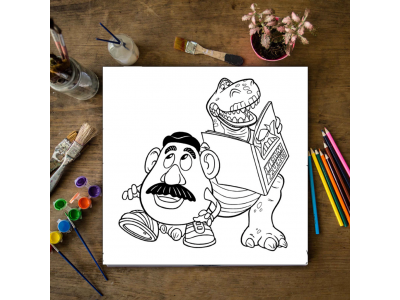 Toy Story Papa y Rex