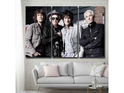 The Rolling Stones foto real 3