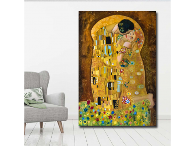 El beso de Klimt