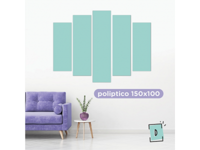 Personalizado poliptico "A" 150x100